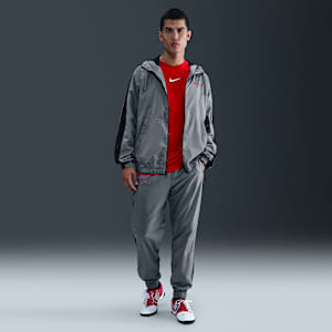 Atlético Madrid Men's Nike Football Hooded Woven Tracksuit. Nike CA